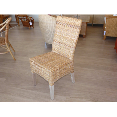 Chaise Neptune en Lame de Rotin
